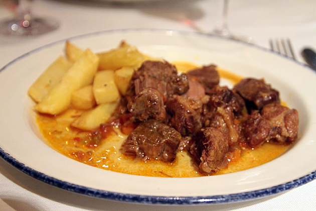 Pork Cheeks Asturias