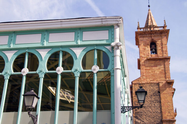 Oviedo Market And Bell Tower