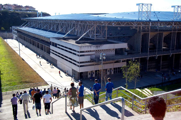 Soccer Stadium Oviedo Asturias
