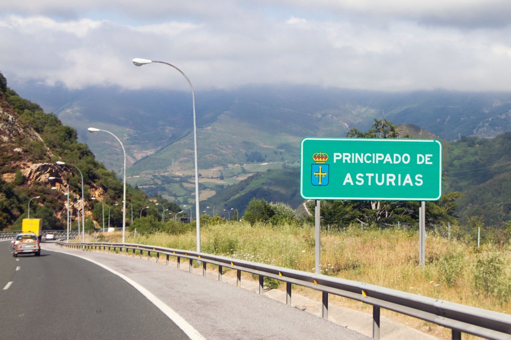 Our arrival in Oviedo