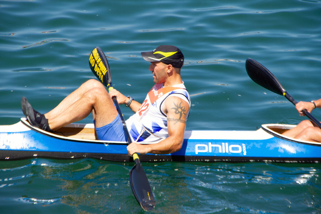 Kayak Rennen In Asturias