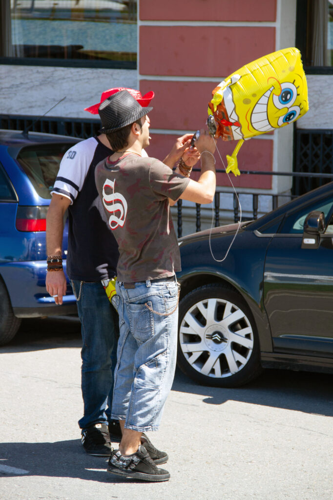 Spongebob balloon