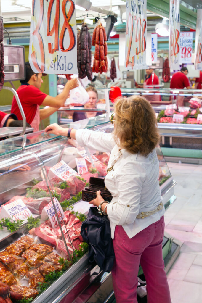 Market In Oviedo Spain