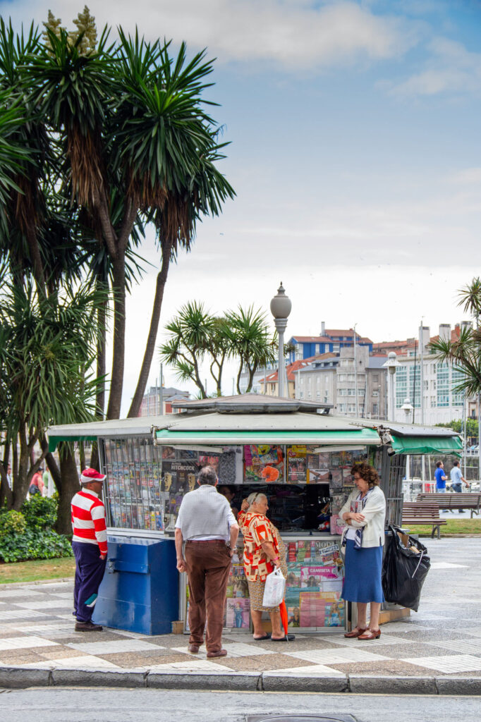 Kiosco Gijon Asturias