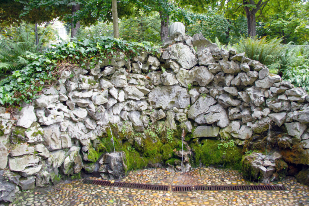 Old Stone Fountain Oviedo Asturias