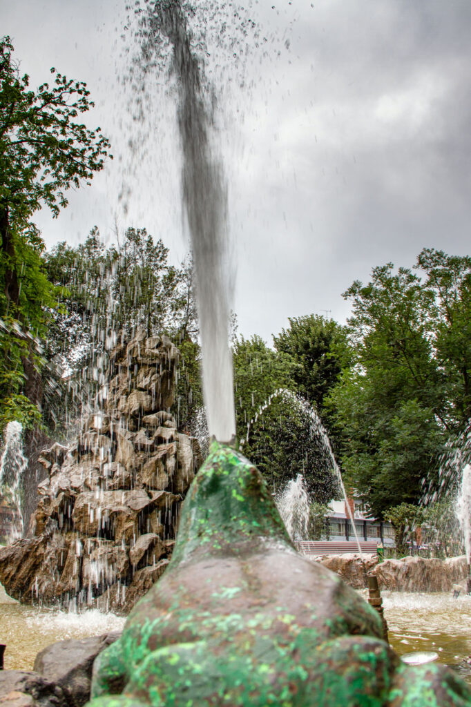 Toad Fountain Asturias Spain