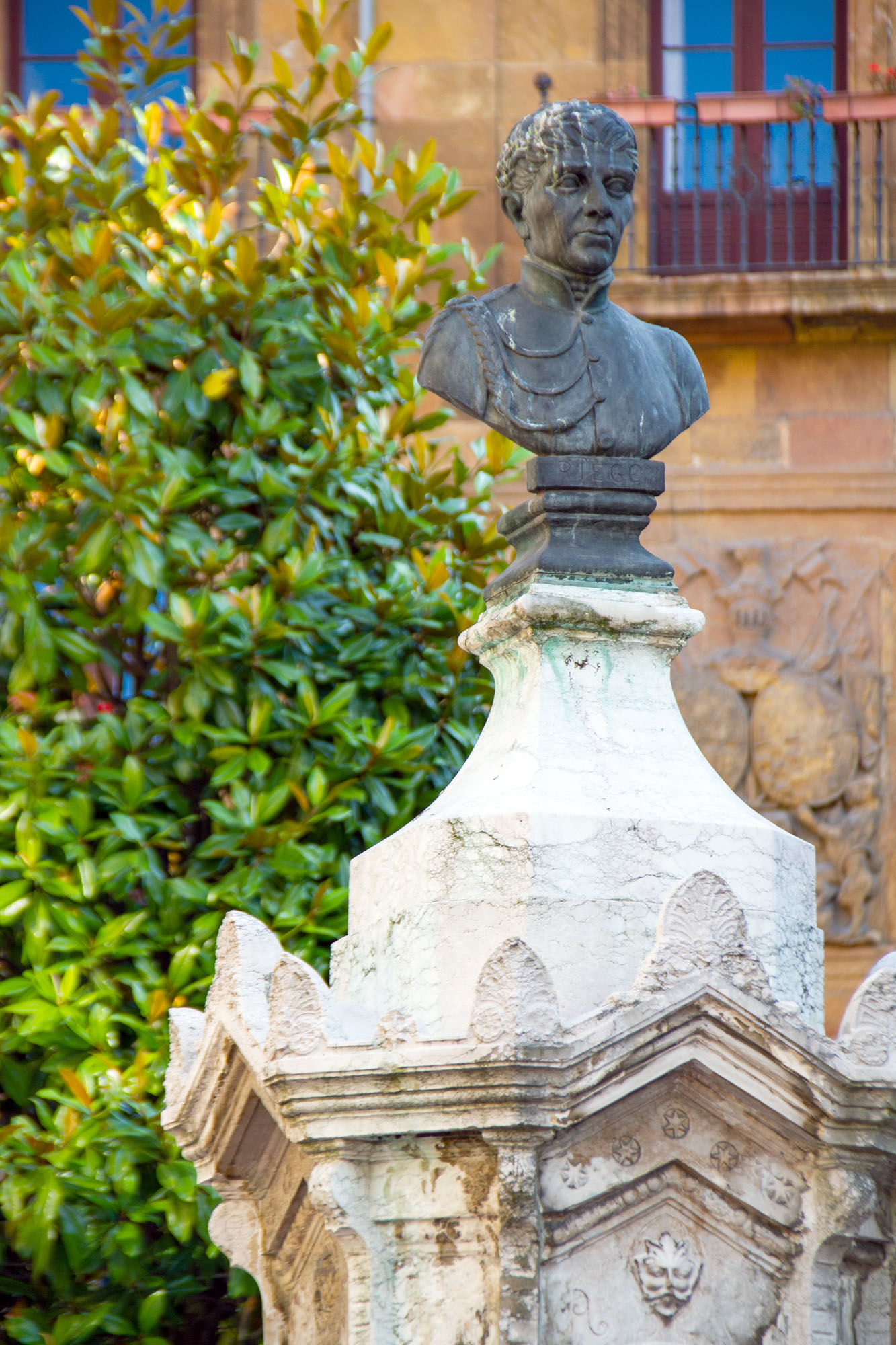 Riego Statue Oviedo, Asturias
