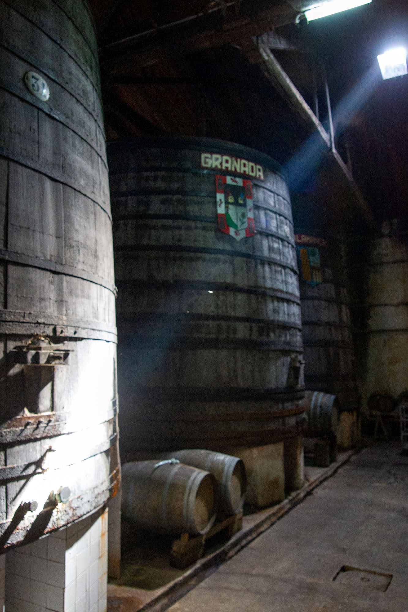 Old Cider Wood Barrel Tall
