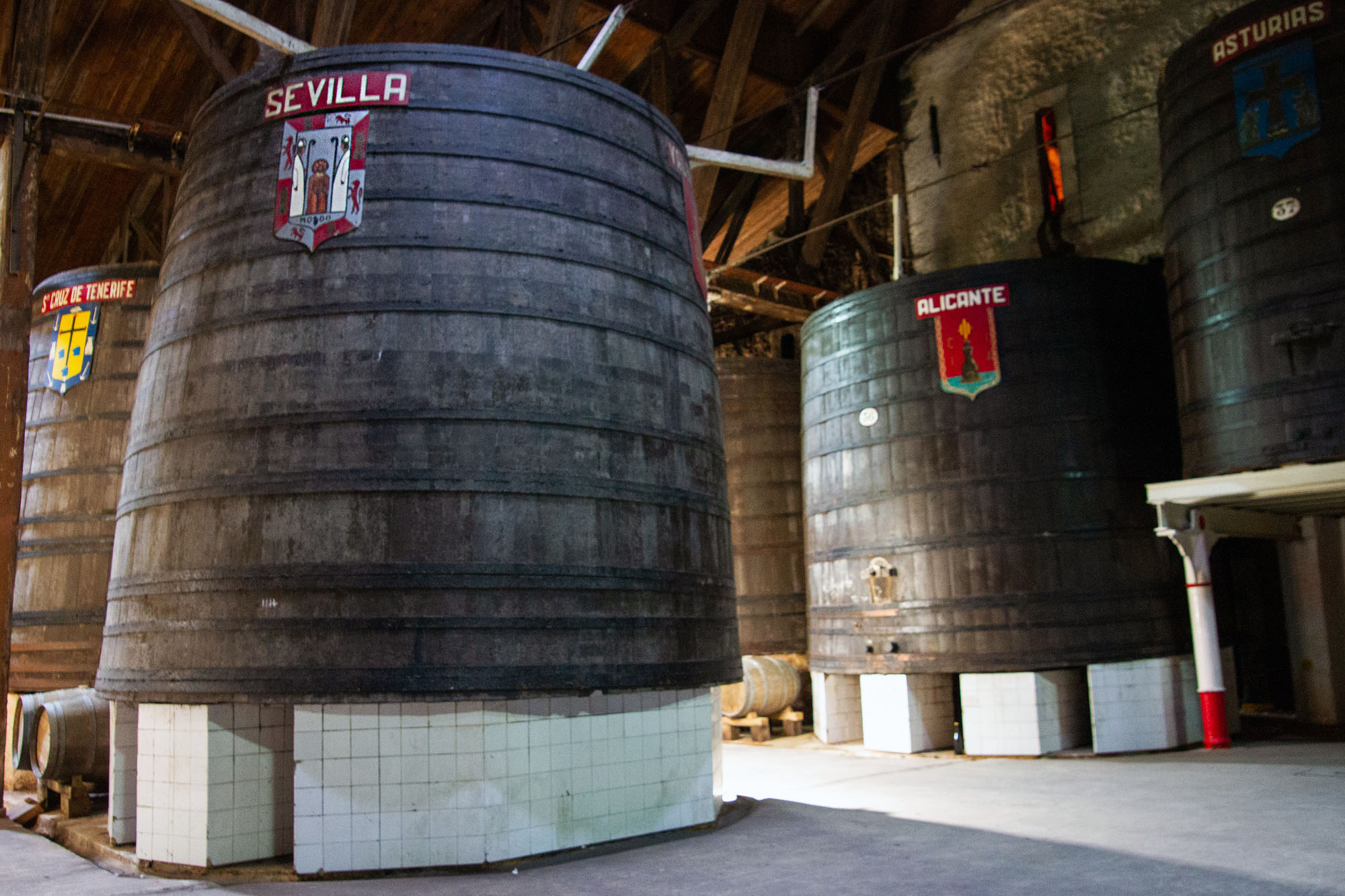 Provinces of Spain Cider Barrels