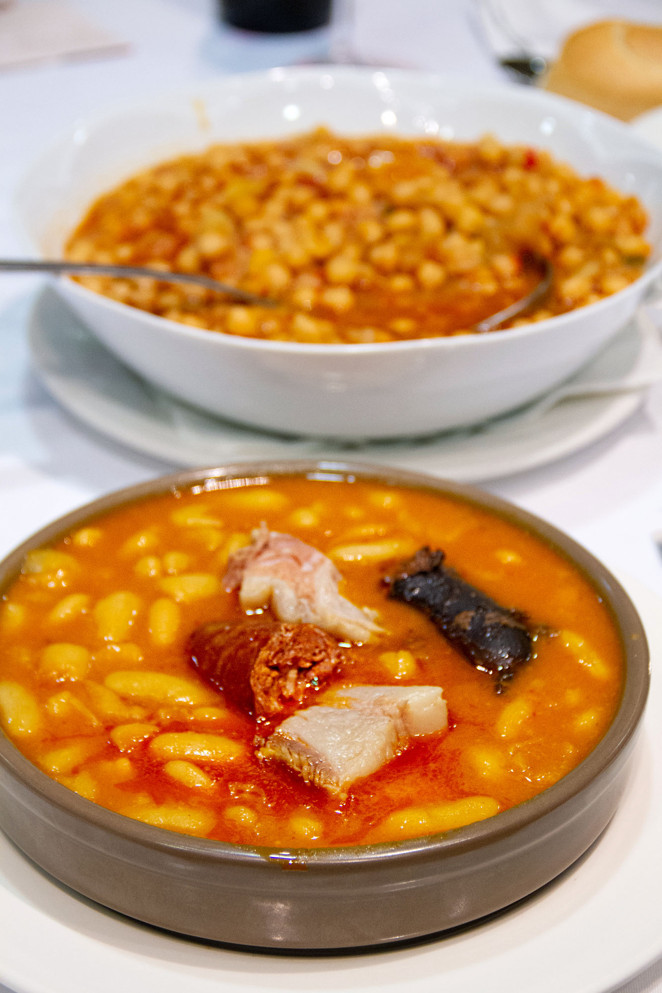 Famous Asturian Fabada Bean Dish