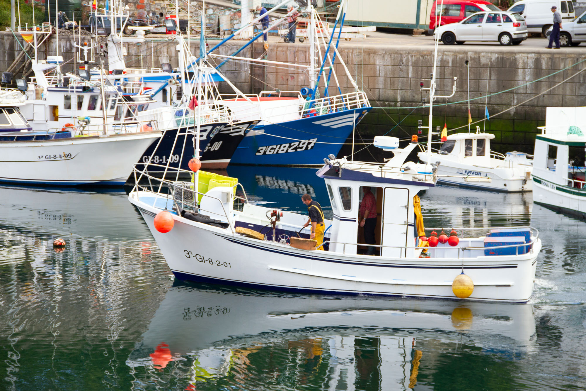 Fishing Stock Photos Boat Asturias, Spain