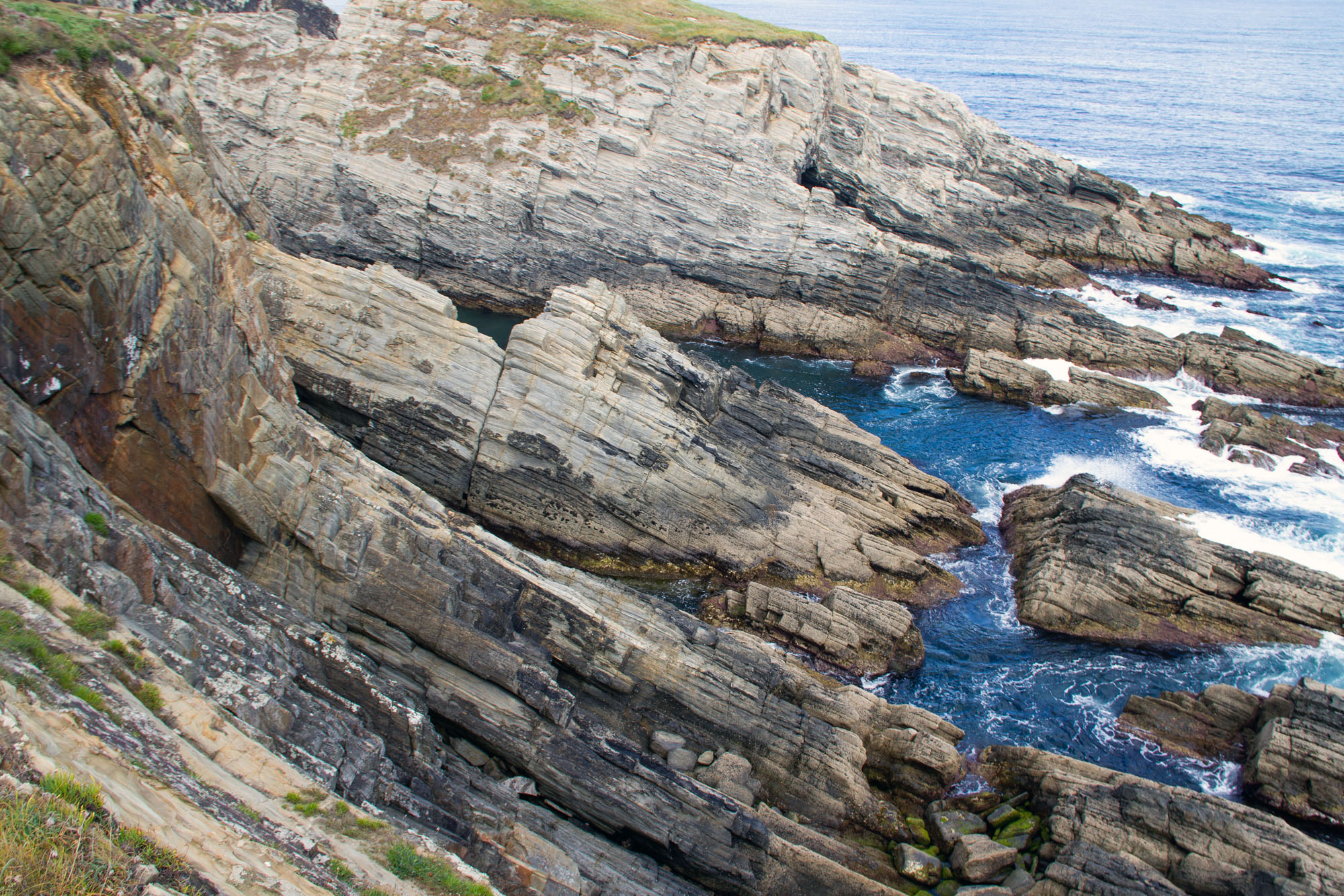 Rock Formation Asturias Coast