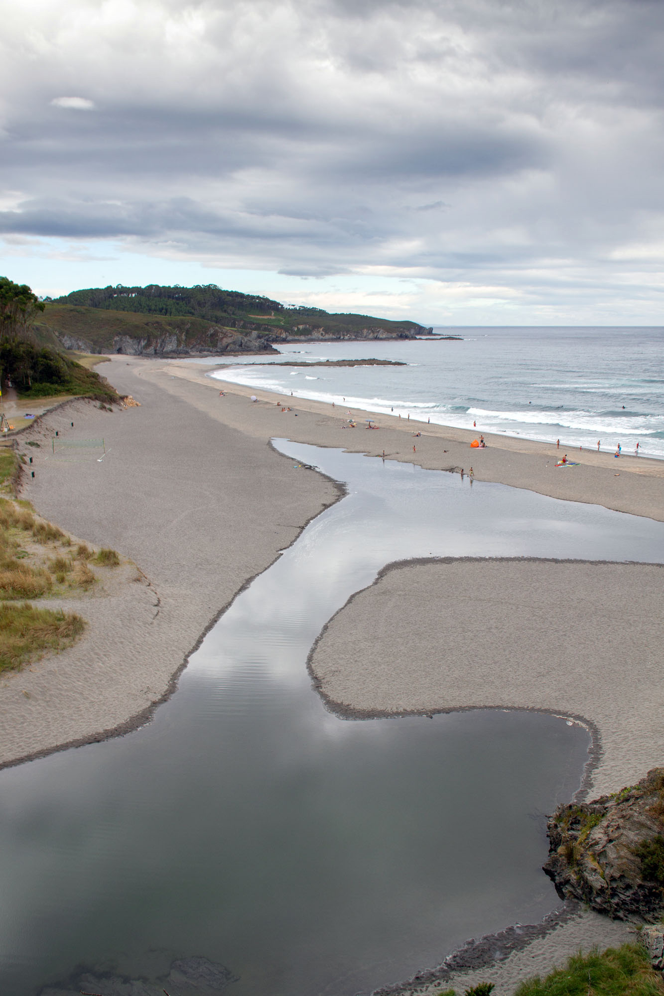 Were rivers end in Asturias