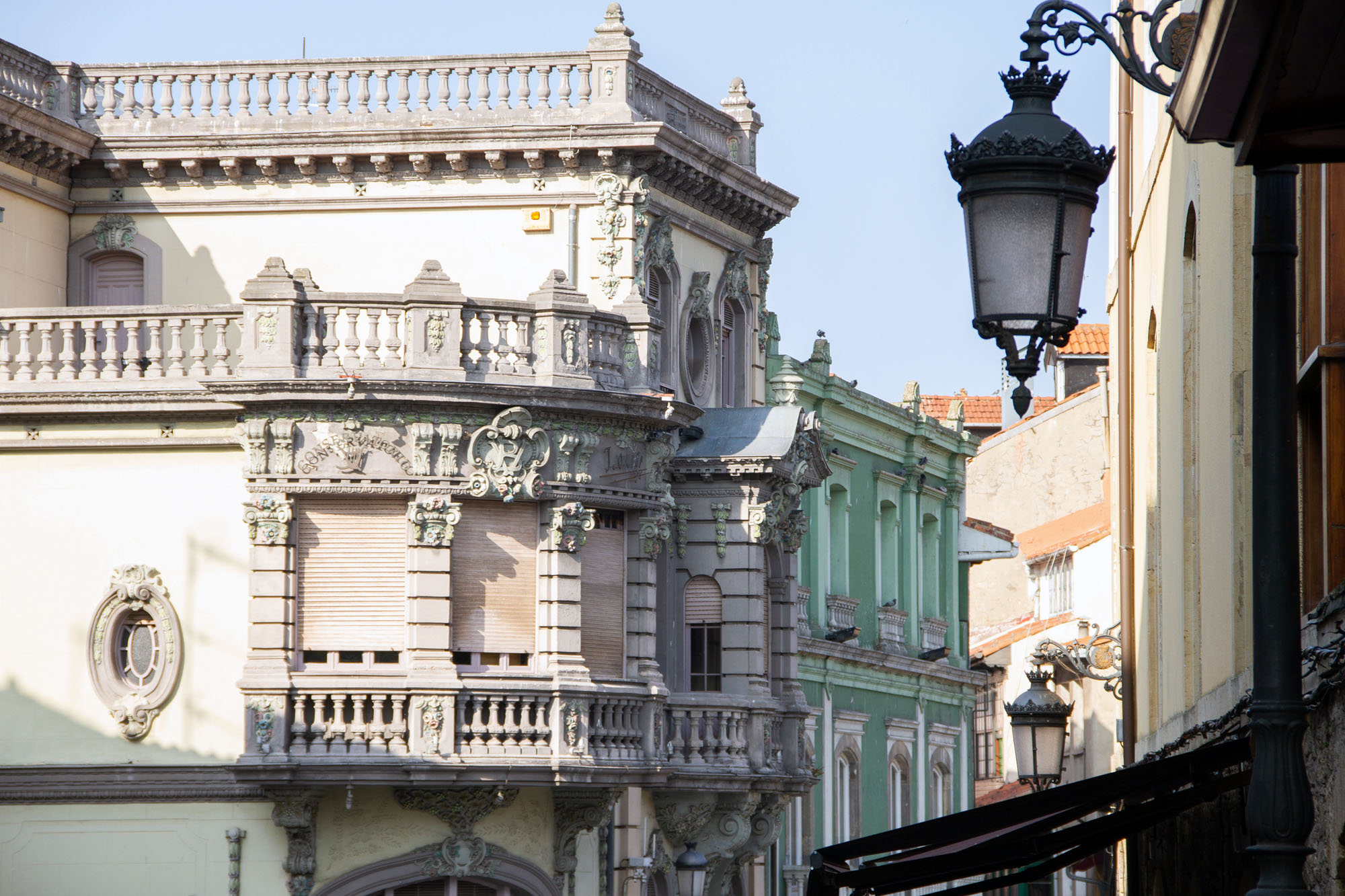 Fancy buildings Asturias