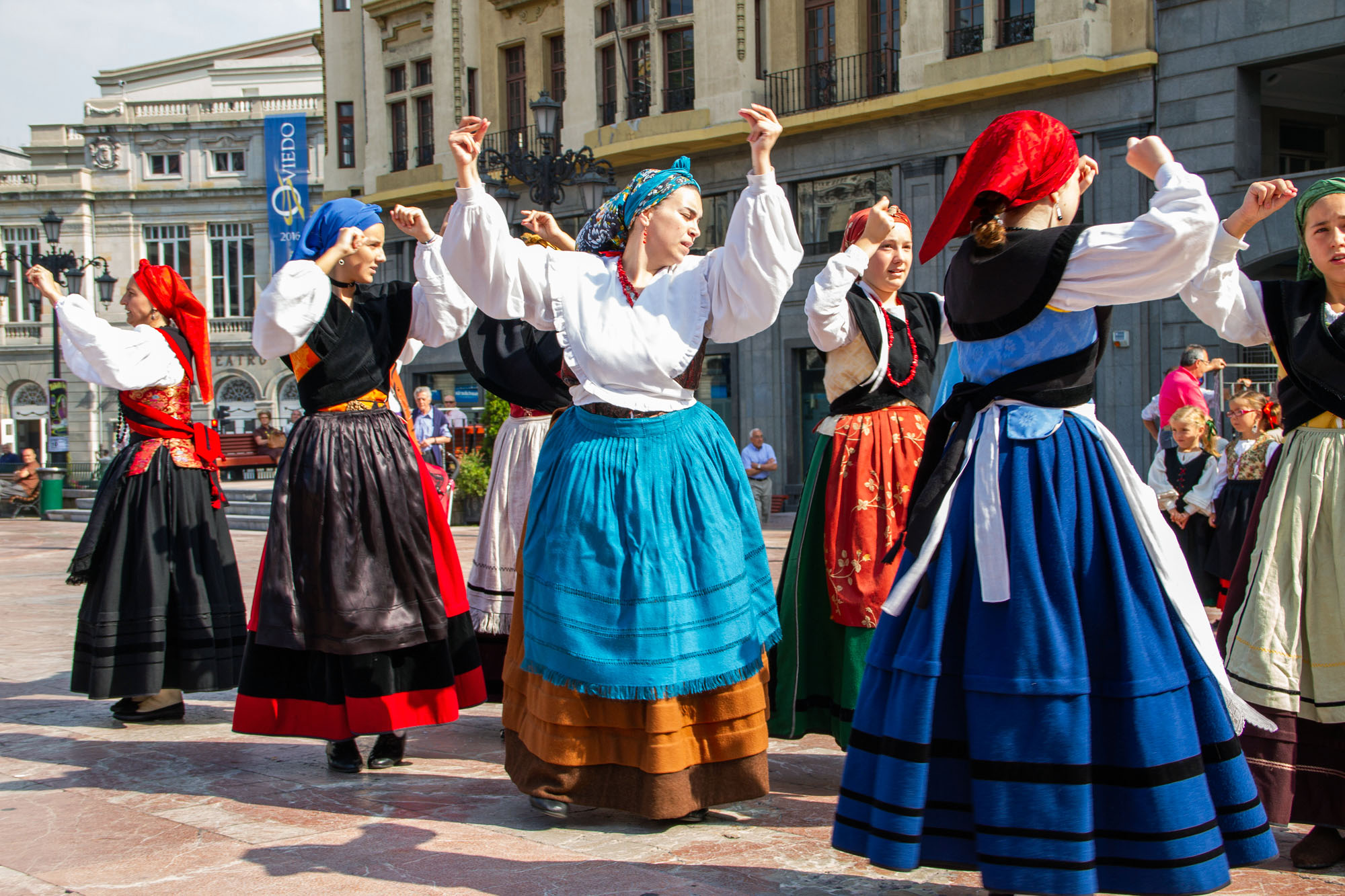 Asturias Folklore Dance Women