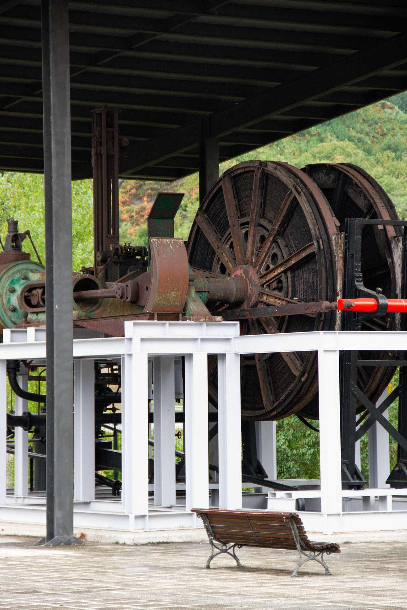 Mining Elevator Engine