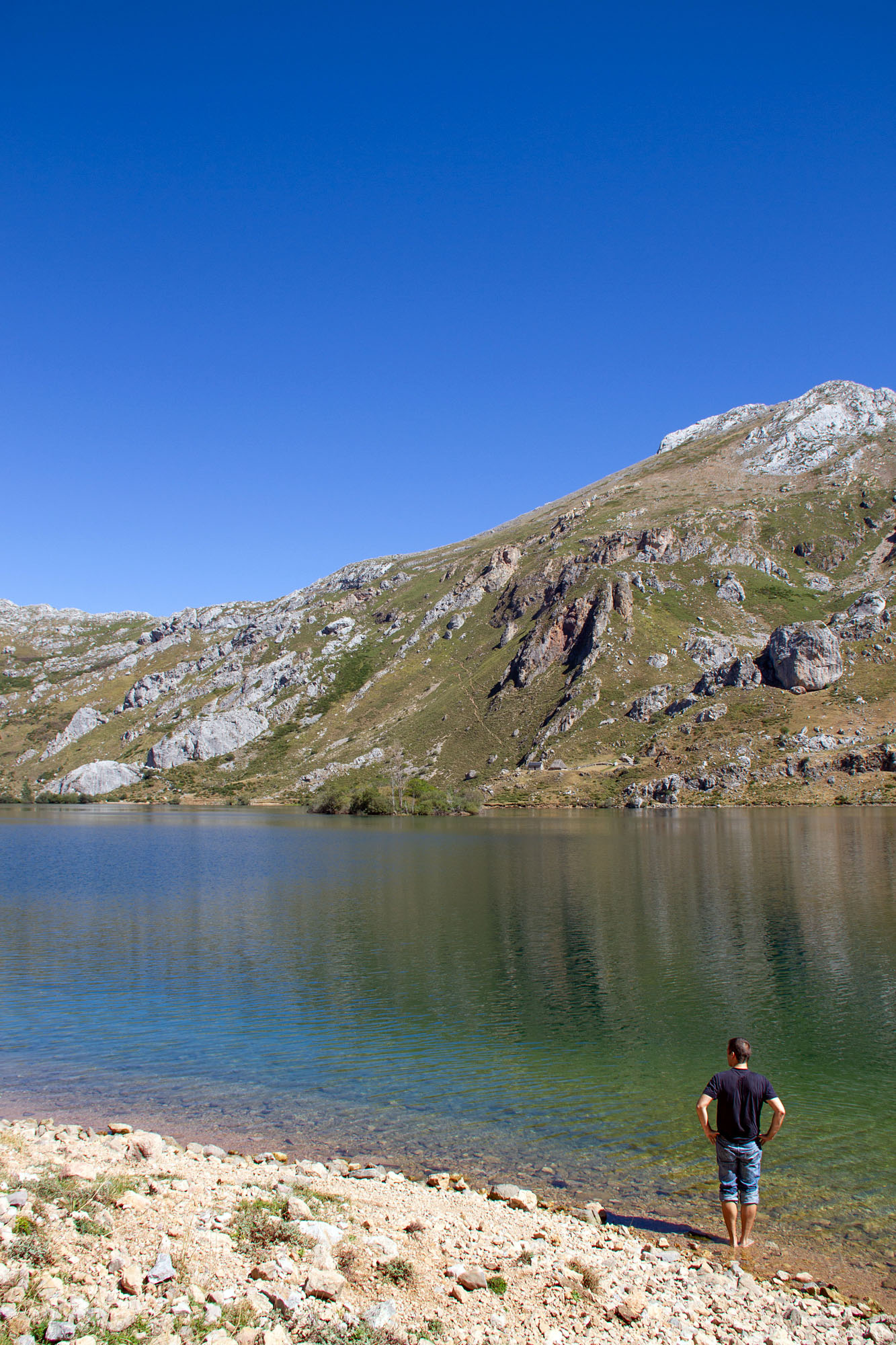 Somiedo Lago del Valle in Asturias