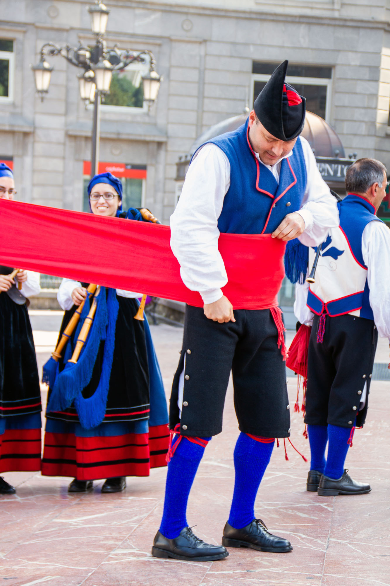 Traditional Clothing Men Asturias Oviedo