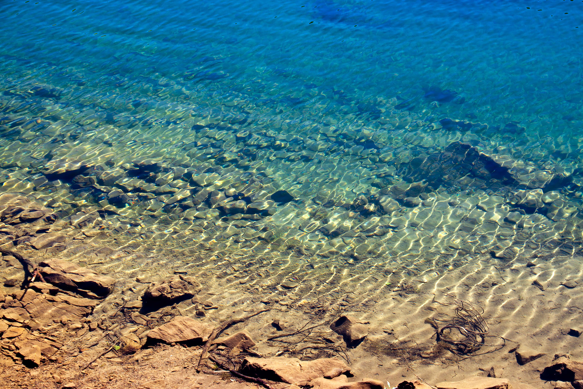 Exotic lake Asturias