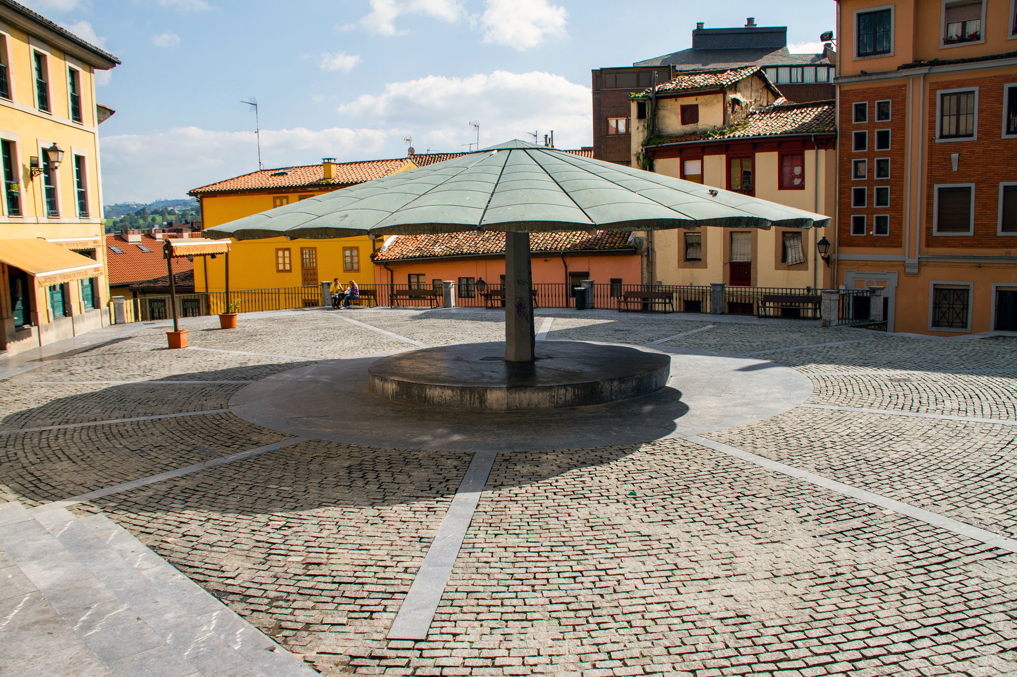 Plaza del Paraguas Oviedo Asturias