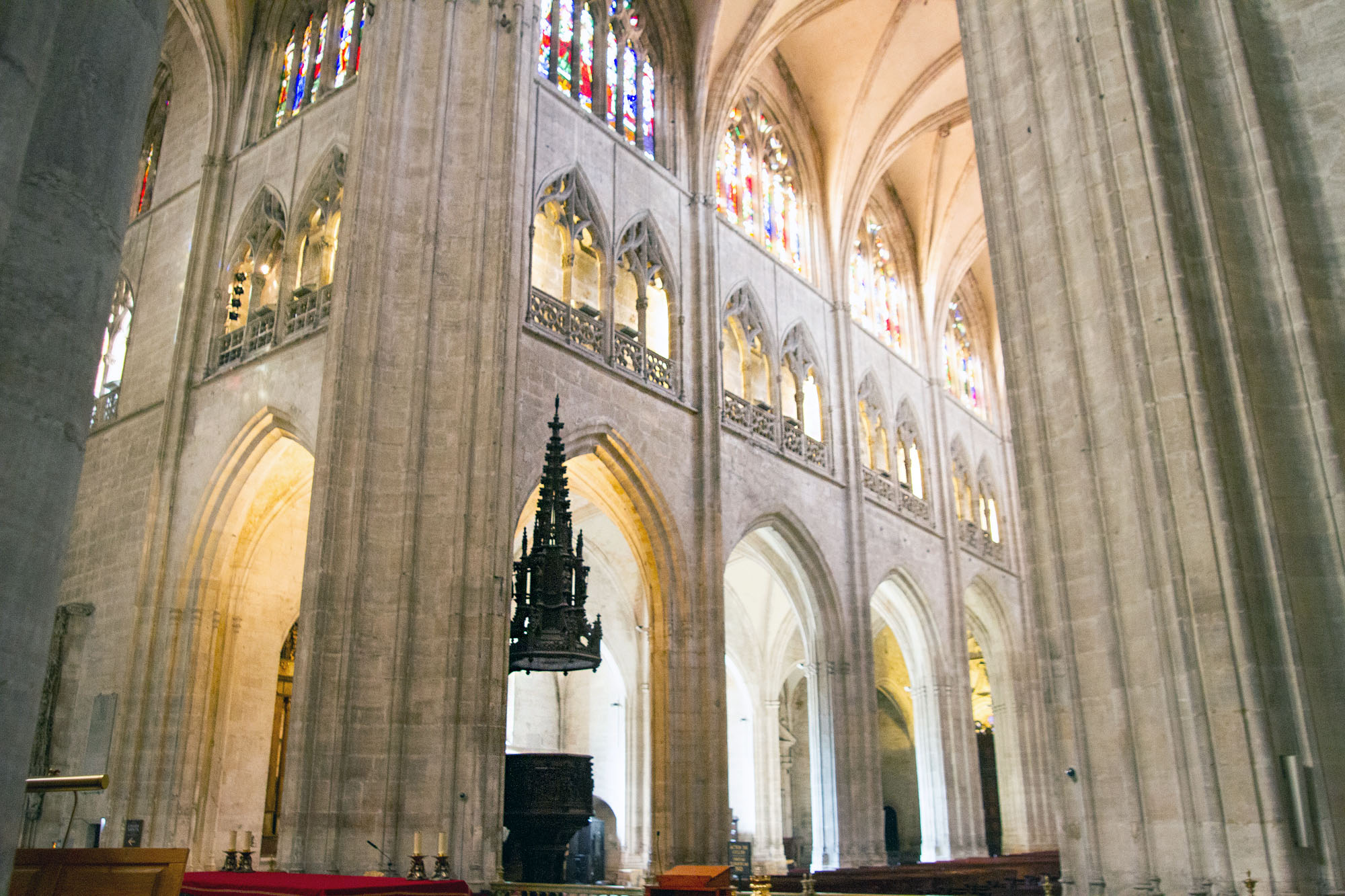 Stain Glass Cathedral Oviedo Spain