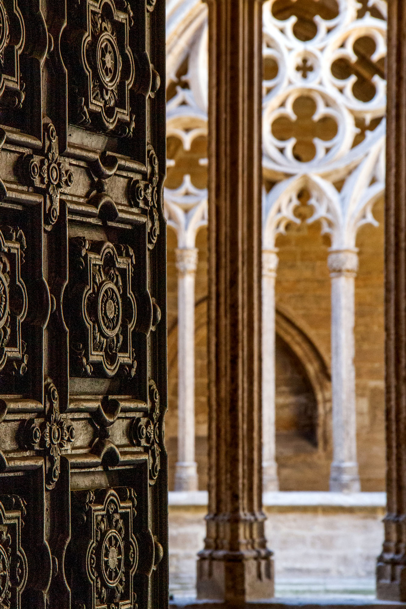 Oviedo Cathedral Cloister decoration