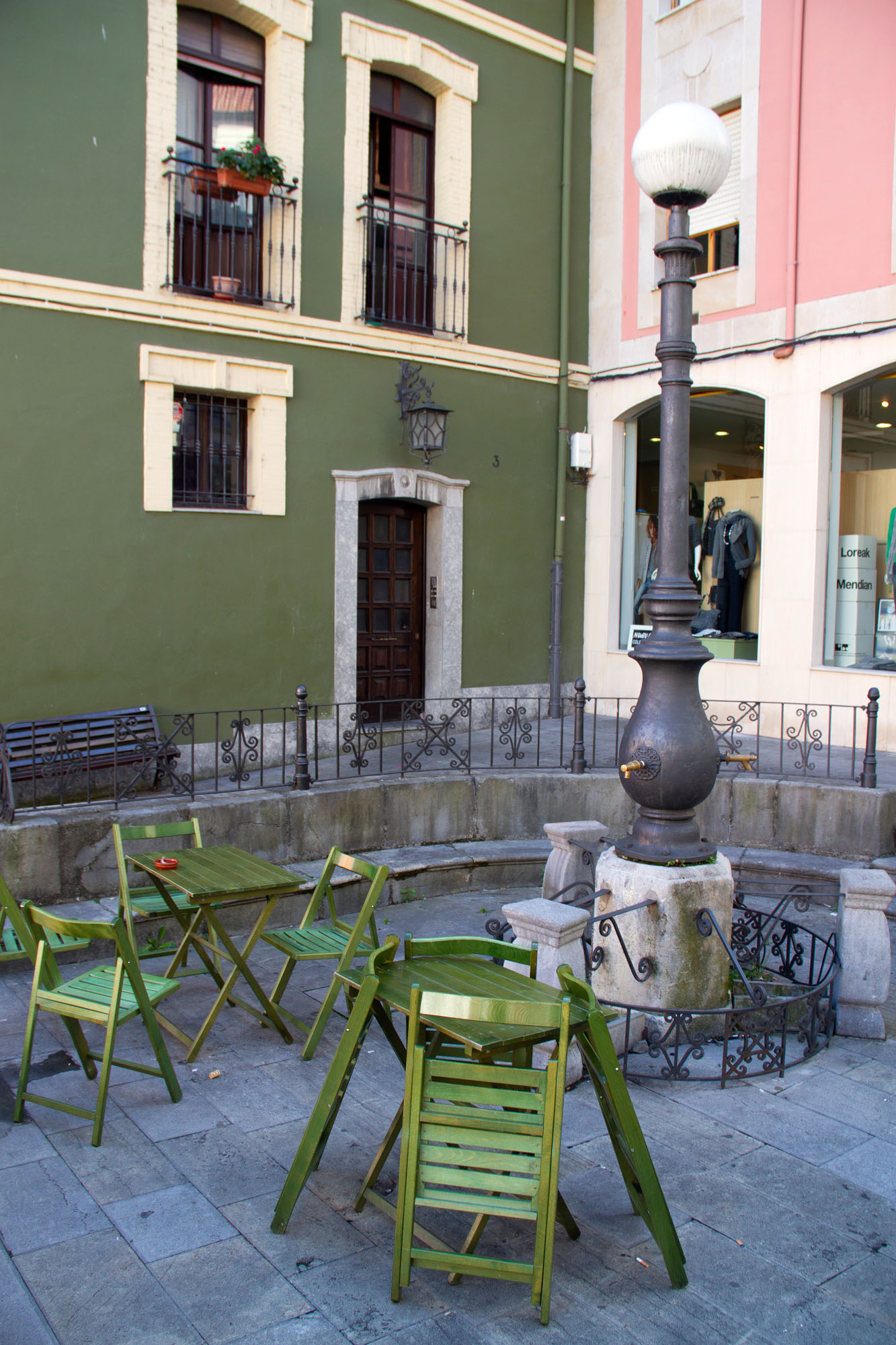 Terrace Bar and Fountain Lamp Asturias