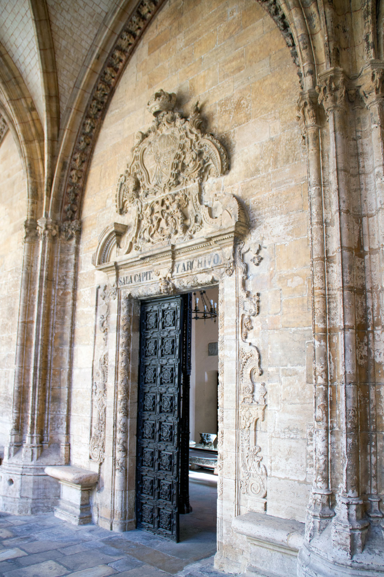 Cloister Entrance Oviedo Cathedral