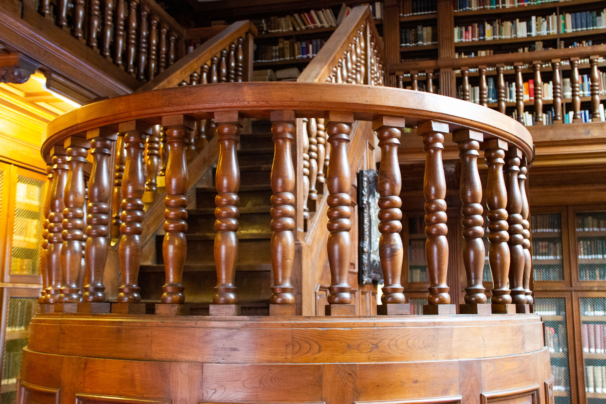 Library stair case Oviedo