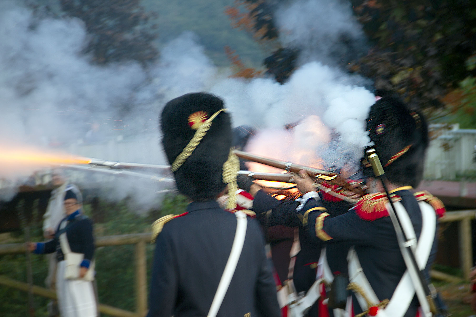 Firing Riffles Asturias Spain