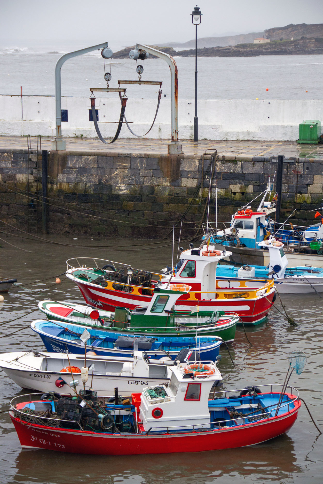 Little Fishing boats Asturias