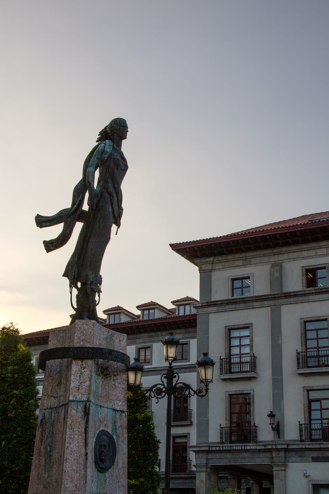 Plaza España Oviedo Asturias