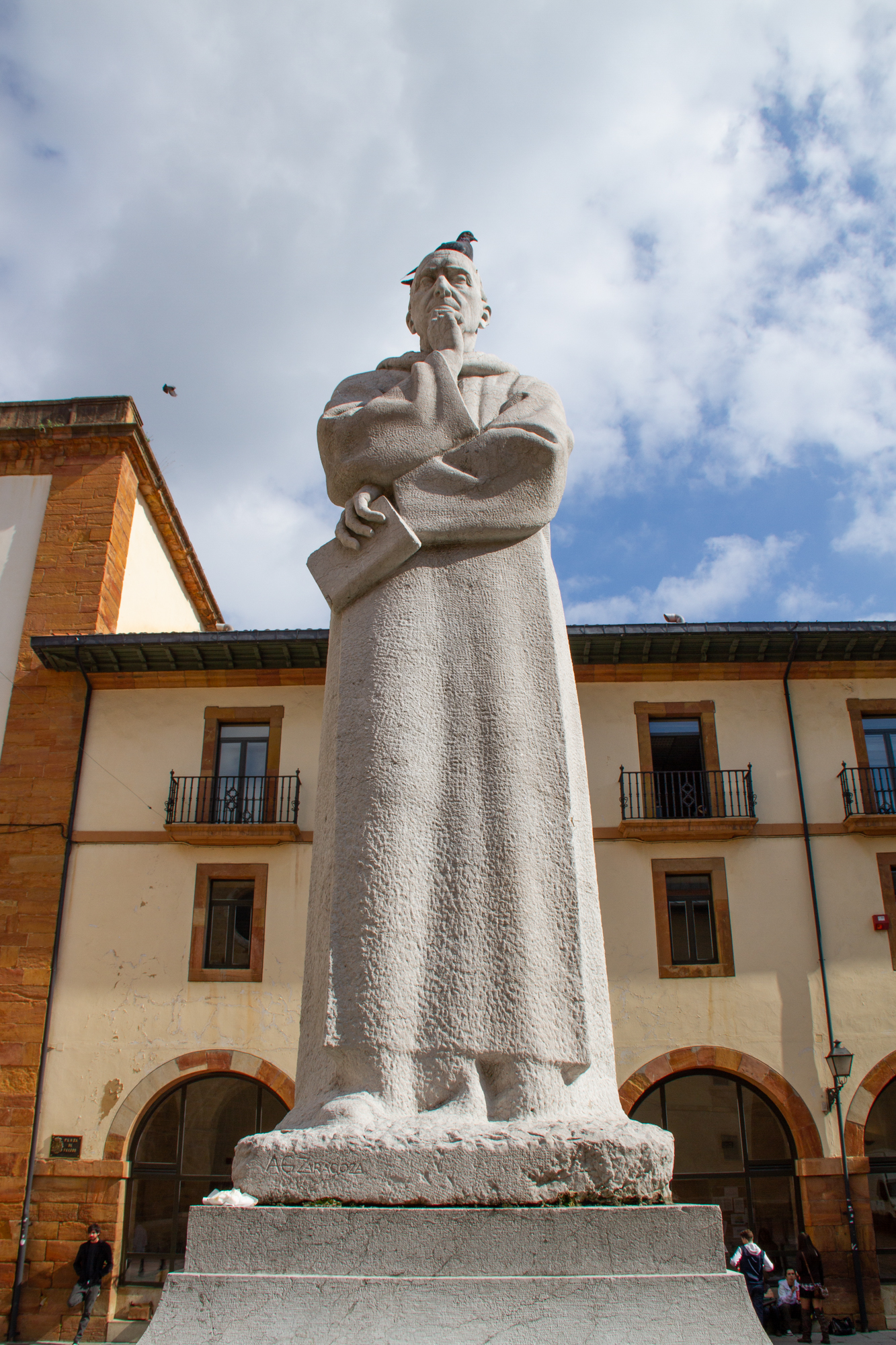Benito Jerónimo Feijóo Statue Oviedo