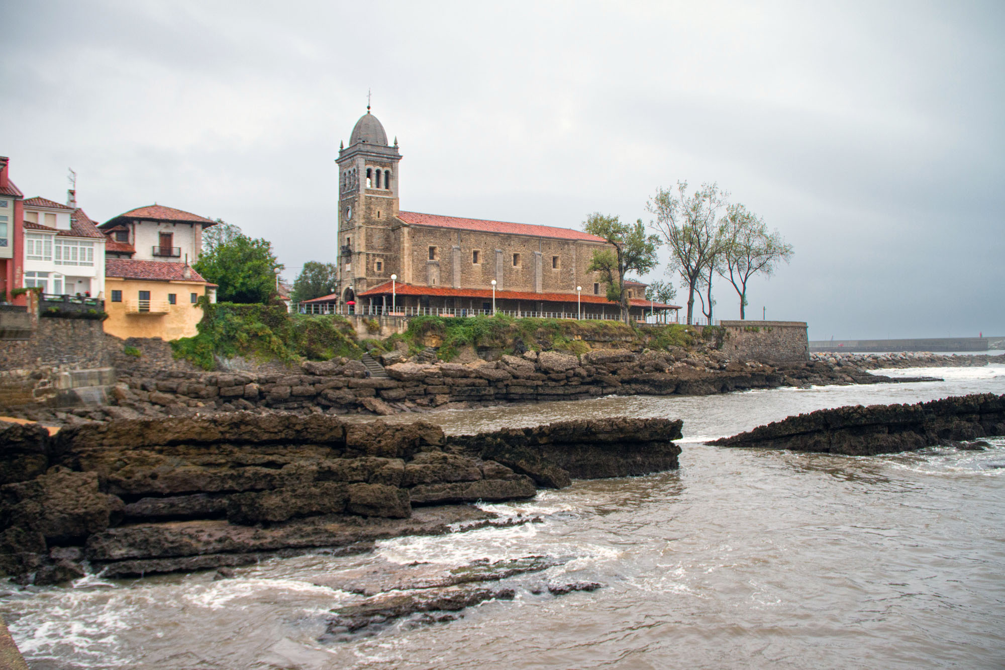 Church on top of Cliff Asturias