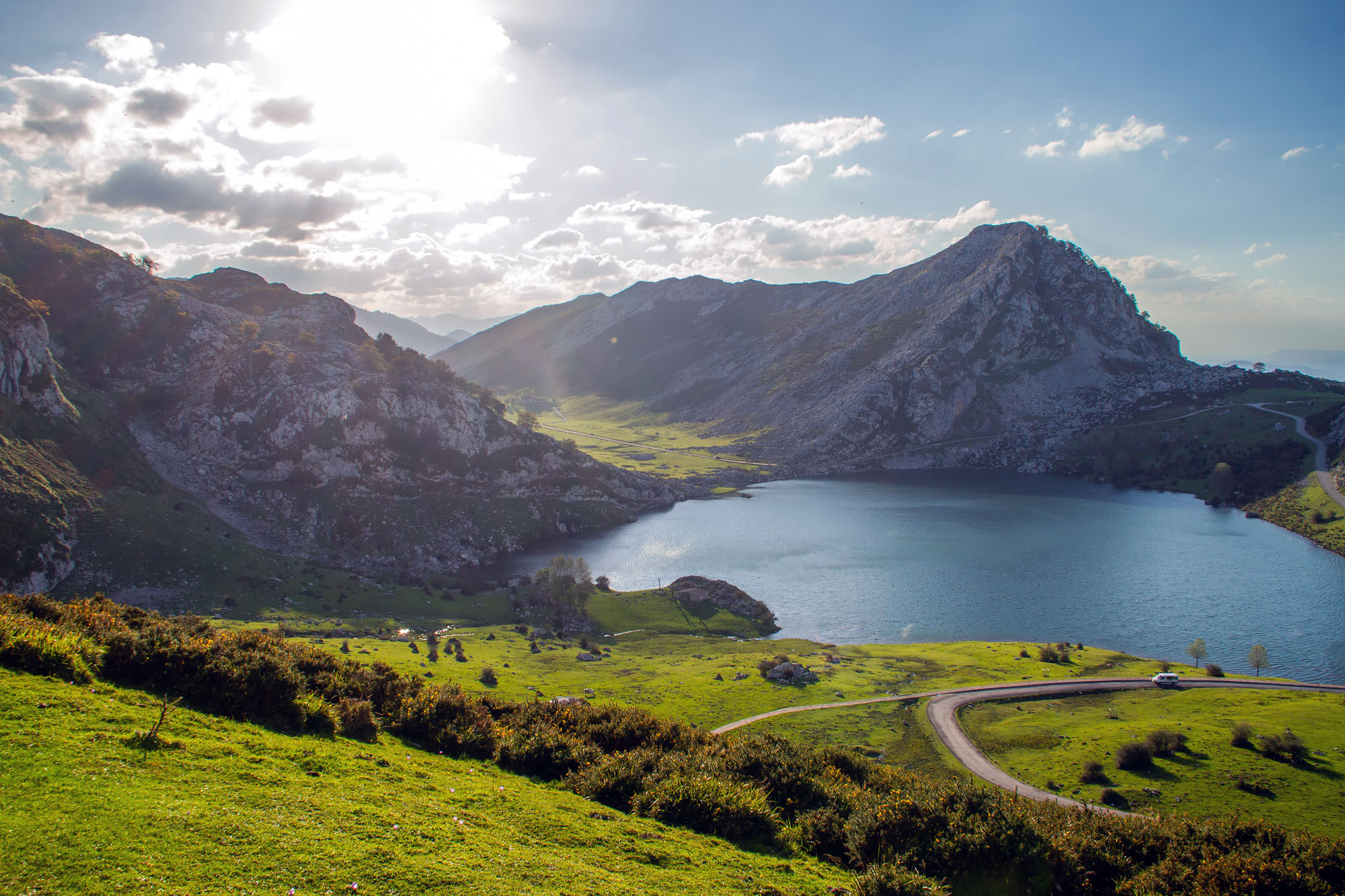 Stock Photos Covadonga Lakes Asturias