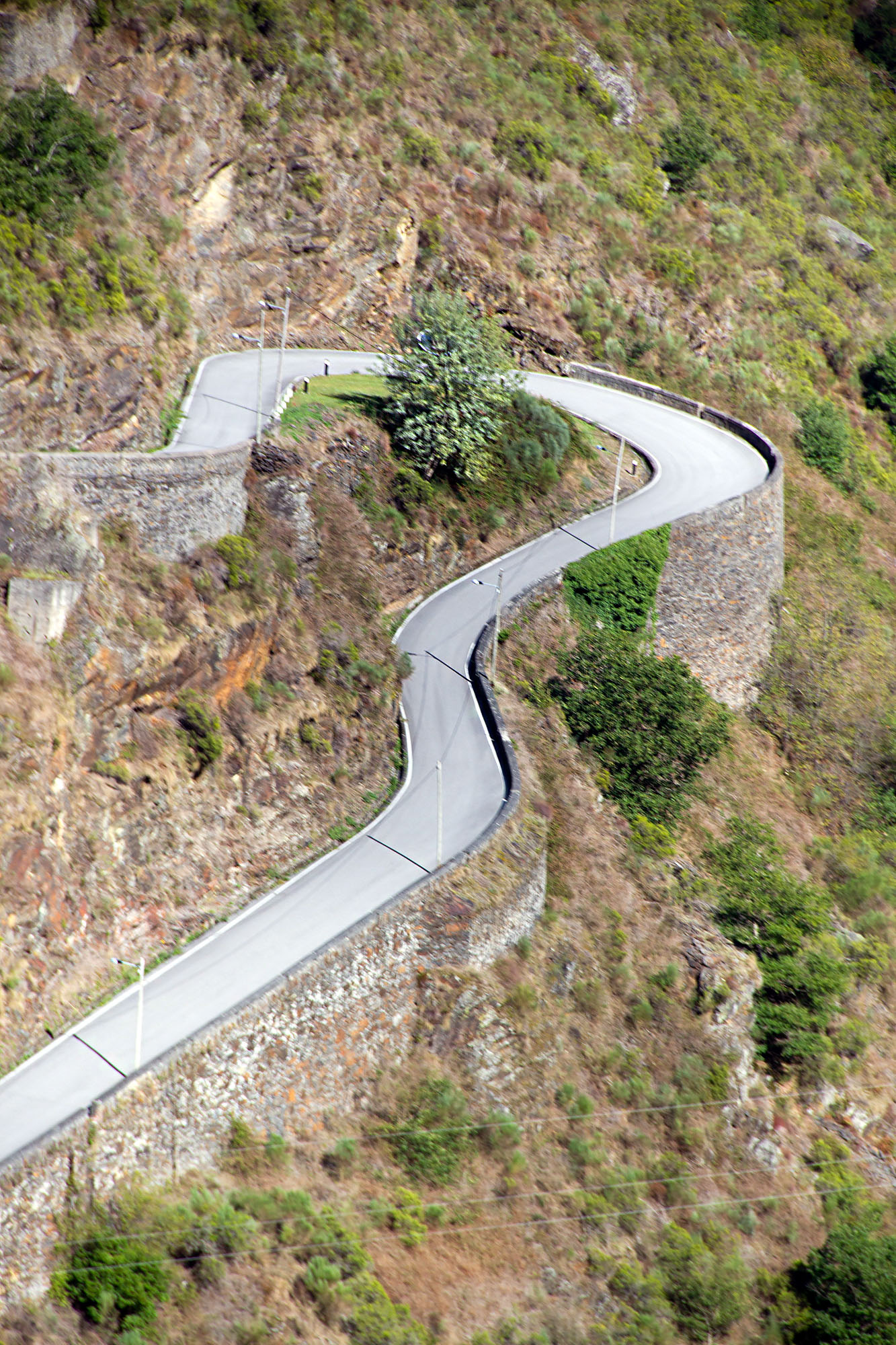 Windy roads western Asturias