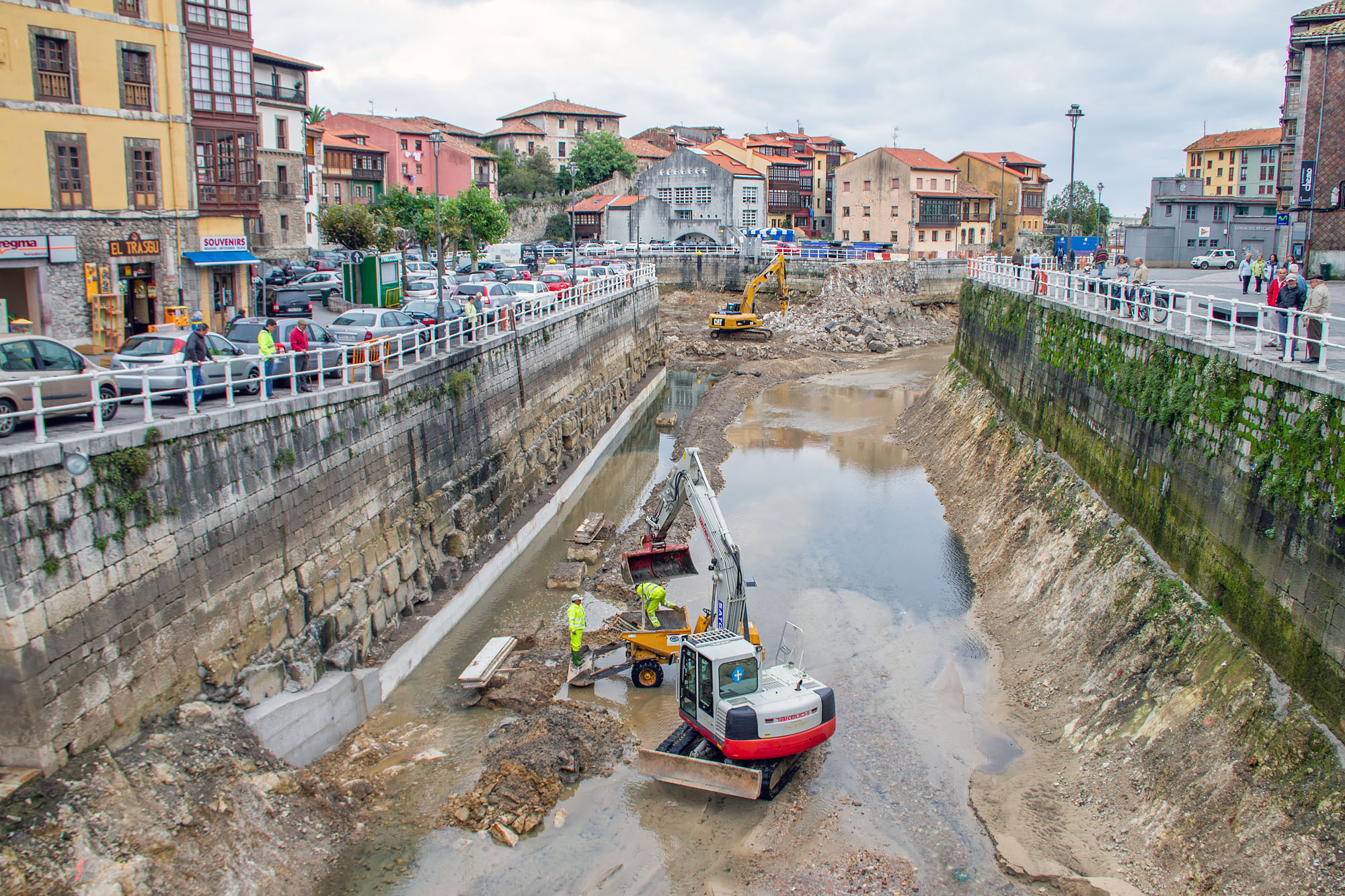 Construction Llanes River