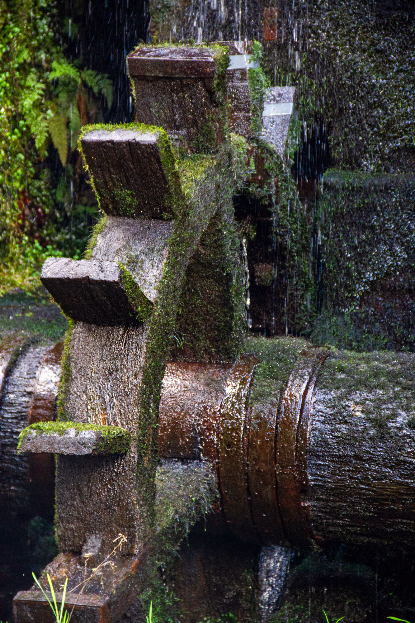 Water mill Asturias stock photos