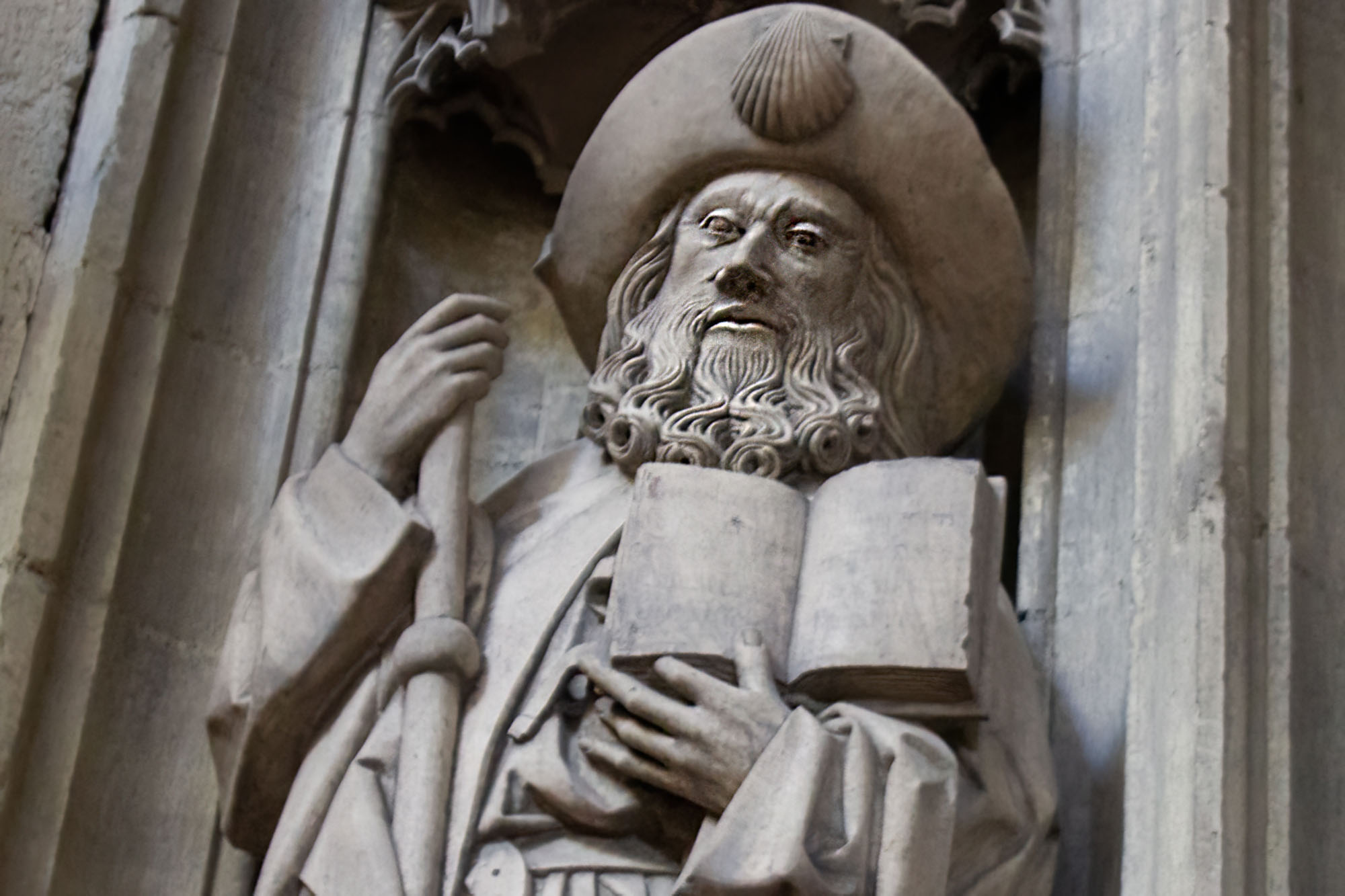 Camino de Santiago Statue