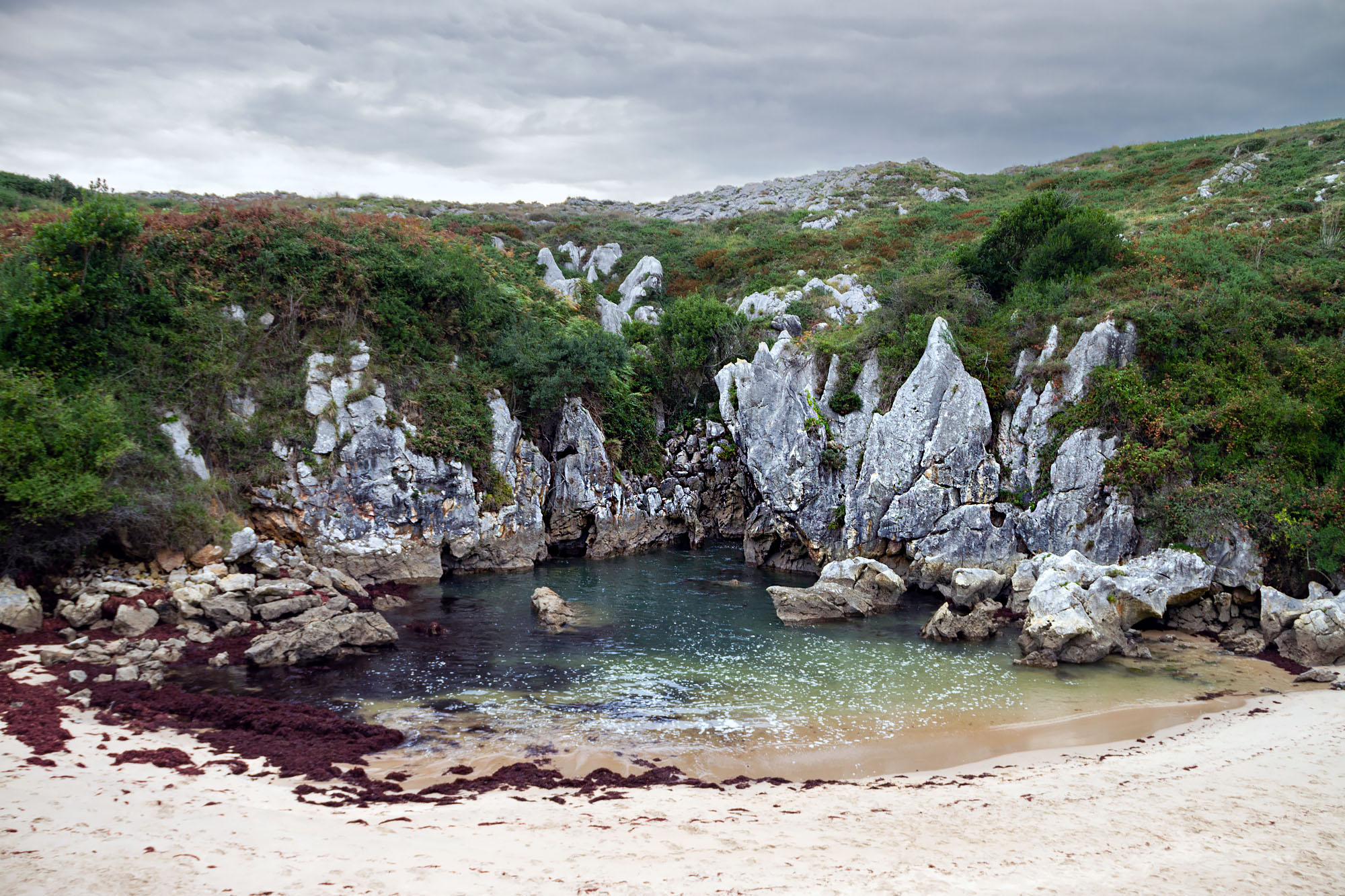 Gulpiyuri Beach Asturias