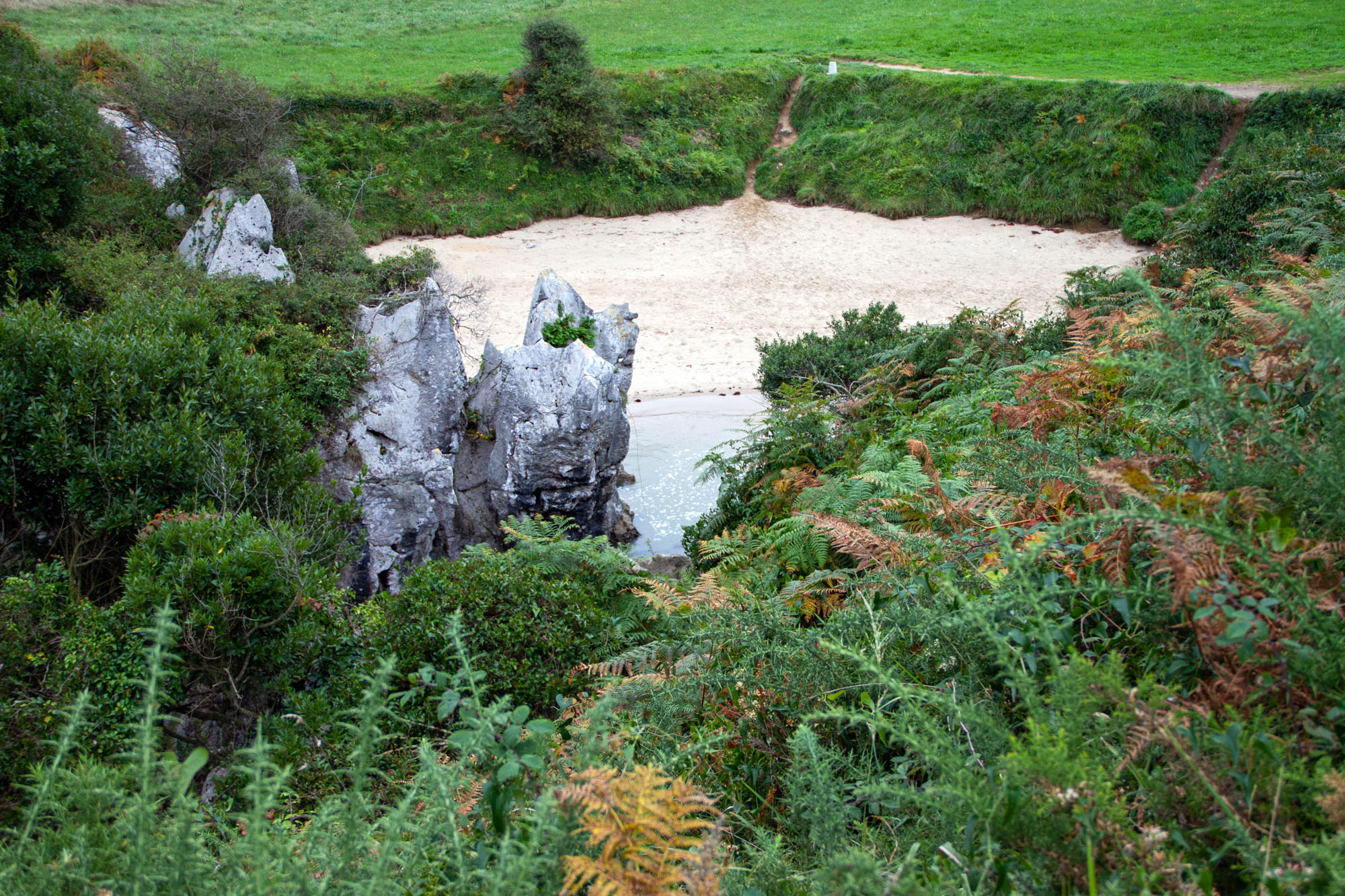 Gulpiyuri Inland Beach