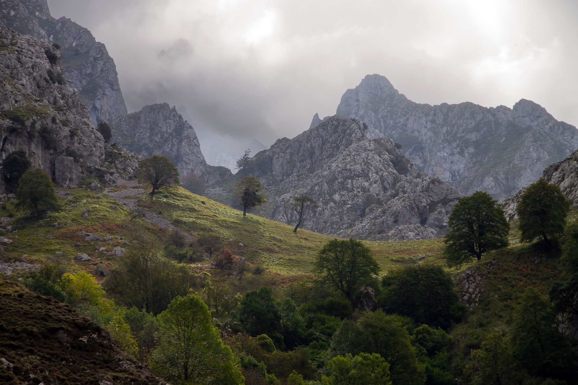 Best Landscapes Picos de Europa in Asturias, Spain